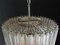 Murano Chandelier with 111 Transparent Quadriedri Glass, 1982 6