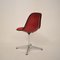 Mid-Century Padded Red Side or Pedestal Chair by Charles & Ray Eames for Vitra & Herman Miller, 1970s 14