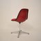 Mid-Century Padded Red Side or Pedestal Chair by Charles & Ray Eames for Vitra & Herman Miller, 1970s, Image 14