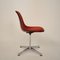 Mid-Century Padded Red Side or Pedestal Chair by Charles & Ray Eames for Vitra & Herman Miller, 1970s 11