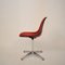 Mid-Century Padded Red Side or Pedestal Chair by Charles & Ray Eames for Vitra & Herman Miller, 1970s, Image 10