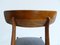 Italian Architectural Dining Chairs by Eredi Marelli for Eredi Marelli Cantù, 1950s, Set of 6, Image 4