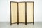 Seagrass, Cotton & Stained Oak Room Divider by Florence Knoll Bassett for Knoll Inc. / Knoll International, 1958, Image 1