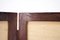 Seagrass, Cotton & Stained Oak Room Divider by Florence Knoll Bassett for Knoll Inc. / Knoll International, 1958, Imagen 4