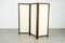 Seagrass, Cotton & Stained Oak Room Divider by Florence Knoll Bassett for Knoll Inc. / Knoll International, 1958 2