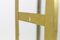 Apliques de pared orientales de vidrio y latón dorado, años 60. Juego de 2, Imagen 10