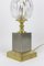 Pineapple Table Lamp in Crystal, Gilt & Silvered Metal, 1970s, Image 7
