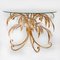 Gilt Metal Palm Tree Sconces in the Style of Maison Jansen by Hans Kögl, 1960s, Set of 2, Image 14