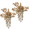 Gilt Metal Palm Tree Sconces in the Style of Maison Jansen by Hans Kögl, 1960s, Set of 2, Image 13