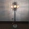 Lámpara de pie con base de cristal de Murano y mármol de Toni Zuccheri para Mazzega, 1977, Imagen 4