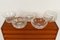 Vintage Crystal Bowls, 1940s, Set of 5, Image 5