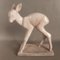 Ceramic Deer by Else Bach for Karlsruher Majolika, 1950s 1