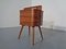 German Teak Sewing Box, 1950s 12