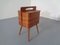 German Teak Sewing Box, 1950s 1