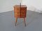 German Teak Sewing Box, 1950s, Imagen 17