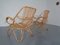 Large Italian Rattan & Bamboo Chairs, 1960s, Set of 2 9