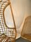 Vintage Italian Rattan Egg Lounge Chairs, Image 8