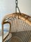 Italienische Vintage Rattan Egg Sessel 10