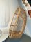 Vintage Italian Rattan Egg Lounge Chairs, Image 6