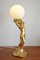 Lampe de Bureau Style Hollywood Regency Vintage, 1980s 3