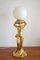 Vintage Hollywood Regency Stil Tischlampe, 1980er 1