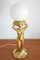 Vintage Hollywood Regency Style Table Lamp, 1980s, Image 8