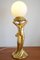 Lampe de Bureau Style Hollywood Regency Vintage, 1980s 6