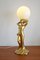 Lampe de Bureau Style Hollywood Regency Vintage, 1980s 5