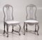 19th Century Swedish Rococo Style Richly Carved Chairs, Set of 6 10