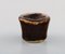 Glazed Ceramic Candleholders by Edith Sonne for Saxbo, Set of 2 3