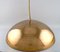Colossal Brass Ceiling Lamp by Hans-Agne Jakobsson for Markaryd, 1970s, Image 2
