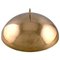 Colossal Brass Ceiling Lamp by Hans-Agne Jakobsson for Markaryd, 1970s 1