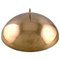 Colossal Brass Ceiling Lamp by Hans-Agne Jakobsson for Markaryd, 1970s, Image 1