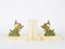 Art Deco Antelope Bookends, 1930s, Set of 2, Image 1