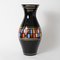 Mid-Century German Black Glass Vase from VEB Kunst-Glas Wasungen, 1950s 2