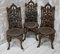 Victorian Cast Iron Garden Chairs, Set of 6, Imagen 2