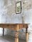 Vintage Walnut Farm Table, Imagen 27