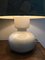 Lampada da tavolo in ceramica bianca, anni '70, Immagine 7
