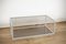 French Aluminum and Smoked Glass Coffee Table, 1980s, Image 12