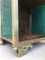 Antique Louis XVI Bronze Vitrine Nightstands with Green Glass Doors and Drawer, Set of 2 20