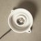 Porcelain Wall or Ceiling Lamp with Clear Shade & Mounting Ears, 1920s 9