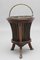 Antique Mahogany and Brass Planters, Set of 2 7