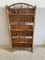 Mid-Century French Bamboo and Rattan Shelf, 1950s, Image 15