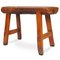 Antique Rounded Top Stool, Image 1