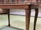 Vintage Carved Mahogany Side Table 8