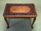 Vintage Carved Mahogany Side Table 3