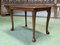 Vintage Carved Mahogany Side Table 7