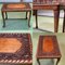 Vintage Carved Mahogany Side Table 2