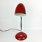 Bauhaus Red Metal Table Lamp, 1950s 7