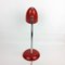 Lampada da tavolo Bauhaus in metallo rosso, anni '50, Immagine 3